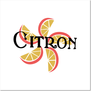 Madewell Multicolor Citron Lemon Fan Art Posters and Art